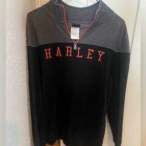 Medium Harley Davidson quarter zip